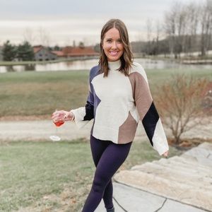 Colorblock Women's Sweater